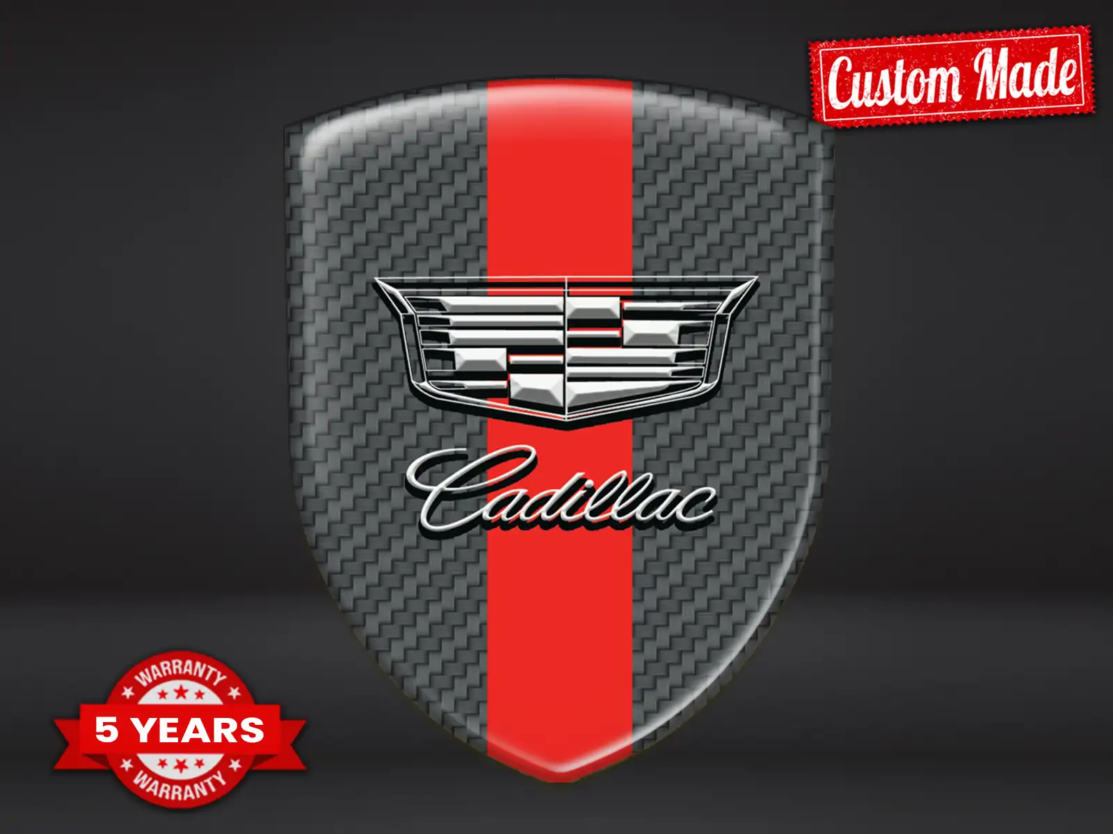 Cadillac Logosticker Business Stabil Professionell Design